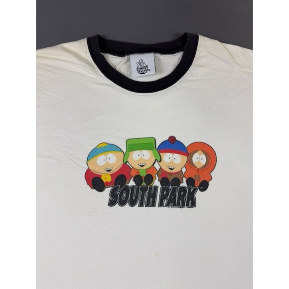 Vintage Y2K South Park Cartoon Comics Humor Drawing TV Show Series Promo Shirt - Picture 3 of 15